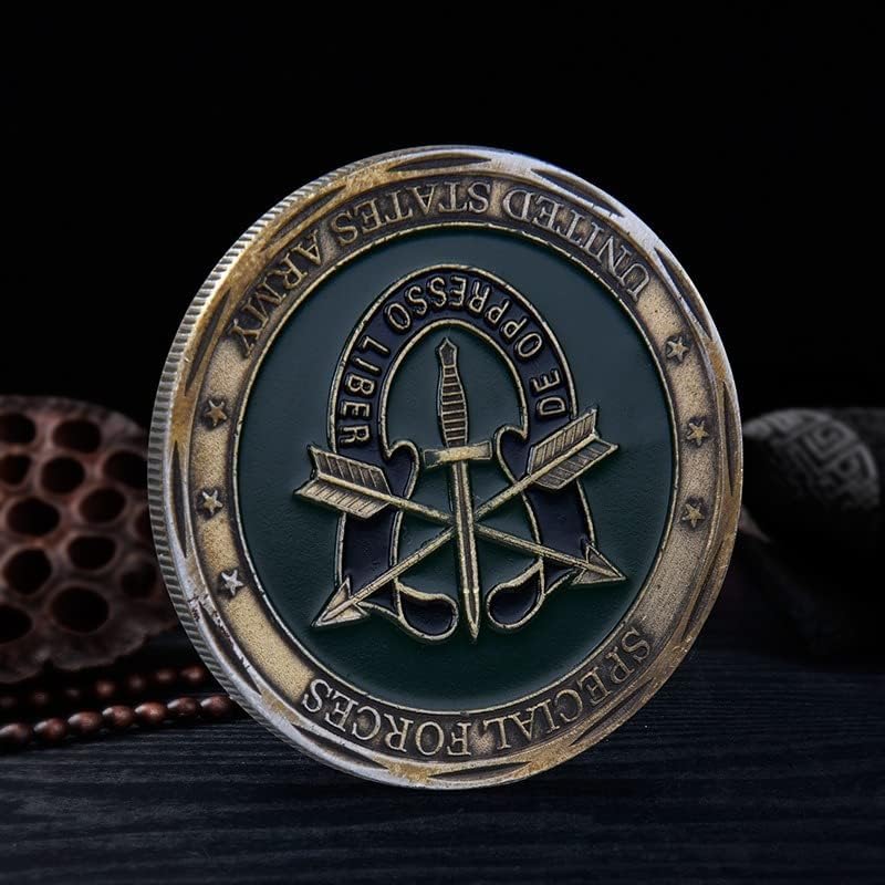 Amerika Birleşik Devletleri Askeri Sikke hatıra parası Metal Ordu Silahlı Zırhlı Kolordu hatıra parası Madalya Koleksiyonu