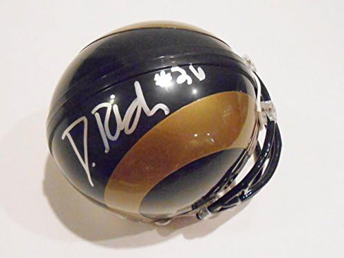 Daryl Richardson İmzalı Mini Kask w / COA St. Louis Rams Futbol İmzalı NFL Mini Kaskları