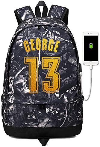 Basketbol Oyuncusu Yıldız George Topu Depolama Sırt Çantası spor ekipmanı Depo Çok Fonksiyonlu Öğrenci Sırt Çantası