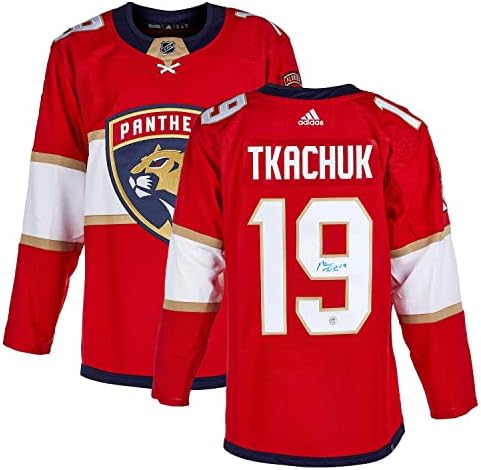 Matthew Tkachuk İmzalı Florida Panthers Adidas Forması-İmzalı NHL Formaları