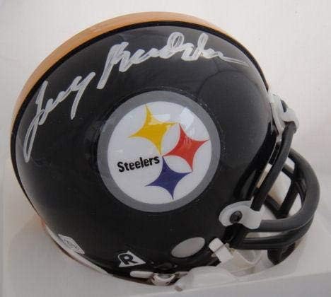 Terry Bradshaw İmzalı Pittsburgh Steelers Mini Kask JSA İmzalı NFL Mini Kasklar