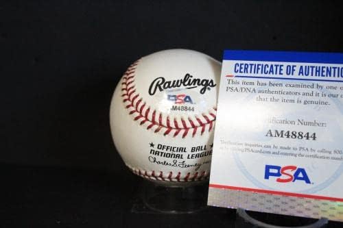 Scott Sanderson İmzalı Beyzbol İmzası Otomatik PSA / DNA AM48844 - İmzalı Beyzbol Topları