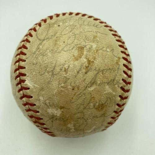 Hilton Smith Satchel Paige Negro Ligi Kansas City Hükümdarları İmzalı Beyzbol JSA İmzalı Beyzbol Topları
