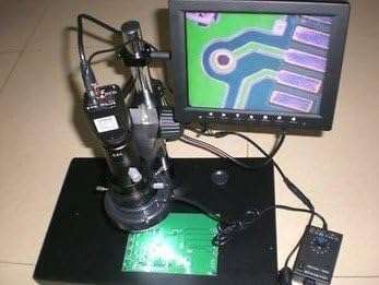Gowe ® Dijital Endüstriyel Muayene Zoom Video Mikroskop LCD Komple Set