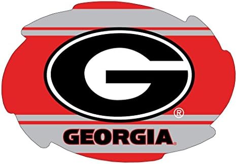 Georgia Bulldogs Şerit Tasarımı Girdap Mıknatısı - Georgia Üniversitesi Mıknatısı- için Yeni!