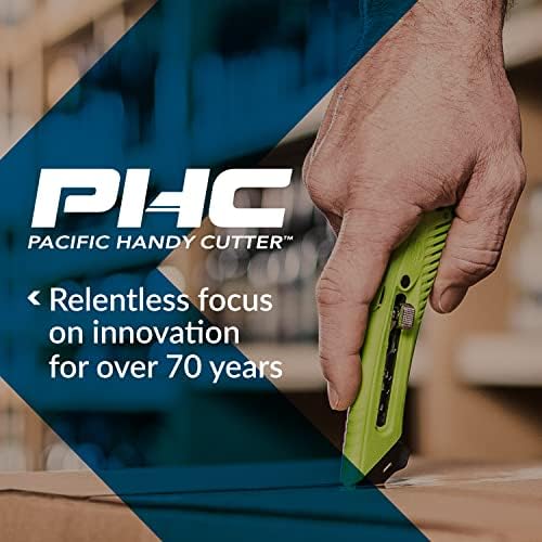 PHC Güvenlik Kesiciler için Pacific Handy Cutter SP017 Güvenlik Noktası Bıçağı, 100'lü Paket, Keskin Kenar, Yaralanma