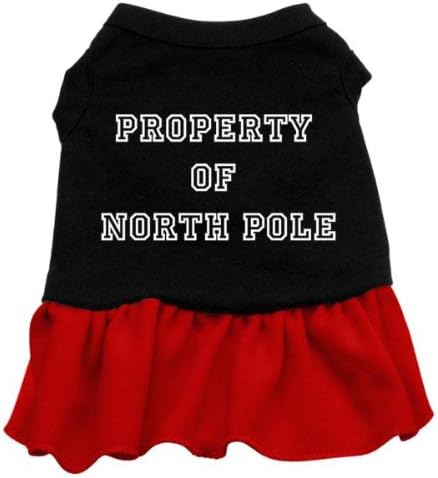 Kuzey Kutbu Serigrafi Elbisesinin Özelliği Kırmızı Sm'li Siyah (10)