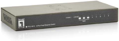 CP Teknolojileri 8 Portlu 10/100 Hızlı Ethernet Masaüstü Anahtarı (FEU-0810)