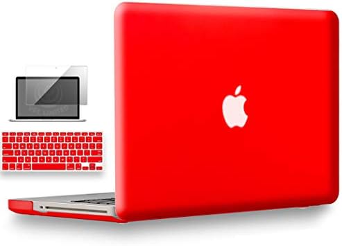 UESWİLL 3in1 Pürüzsüz Mat Sert Kılıf Kapak MacBook Pro 15 inç ile uyumlu CD-ROM (Retina Olmayan) (Model A1286) + Klavye