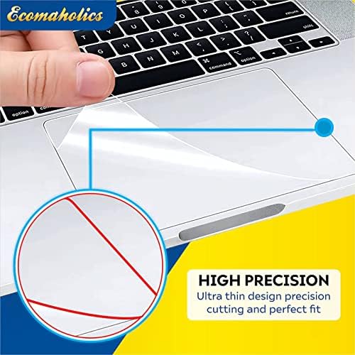 (2 Adet) Ecomaholics Trackpad Koruyucu için HP ZBook Stüdyo G8 15.6 inç Dizüstü Dokunmatik Yüzey Kapak ile Temizle