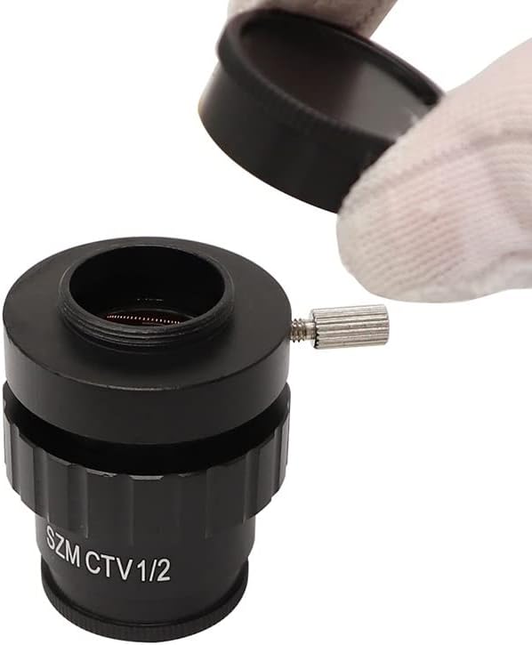 Mikroskop Aksesuarları 1/2 1/3 1X 0.3 X 0.5 X Lens, Simul Fokal Trinoküler Stereo Mikroskop Laboratuar Sarf Malzemeleri