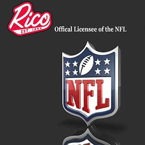 NFL Carolina Panthers Erkek Üç Katlı Kahverengi Cüzdan-Vegan / Suni Deri üzerine Birinci Sınıf Lazerle Oyulmuş NFL