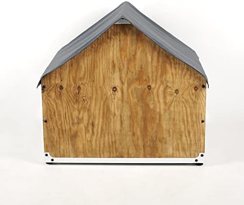 Kapalı Kullanım Köpek Sandık Mobilya, Modern Köpek Kedi Kulübesi Ahşap Metal Konstrüksiyon Sandık Pet House Küçük