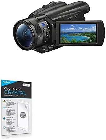 Sony FDR-AX700 için Ekran Koruyucu (BoxWave tarafından Ekran Koruyucu) - ClearTouch Crystal (2'li Paket), HD Film