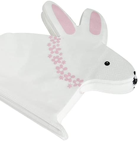 Kızlar için Parti Süslemeleri 13. Doğum Günü Konuğu Tavşan Paskalya Sofra Seti Tek Kullanımlık Kağıt Tabaklar Peçeteler