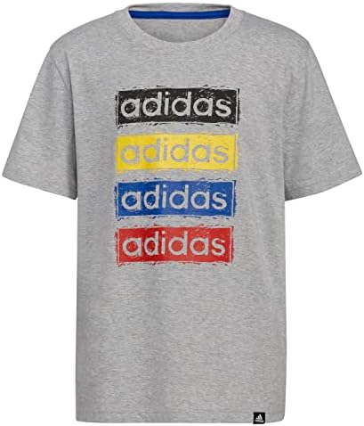 adidas Erkek Çocuk Kısa Kollu grafikli tişört