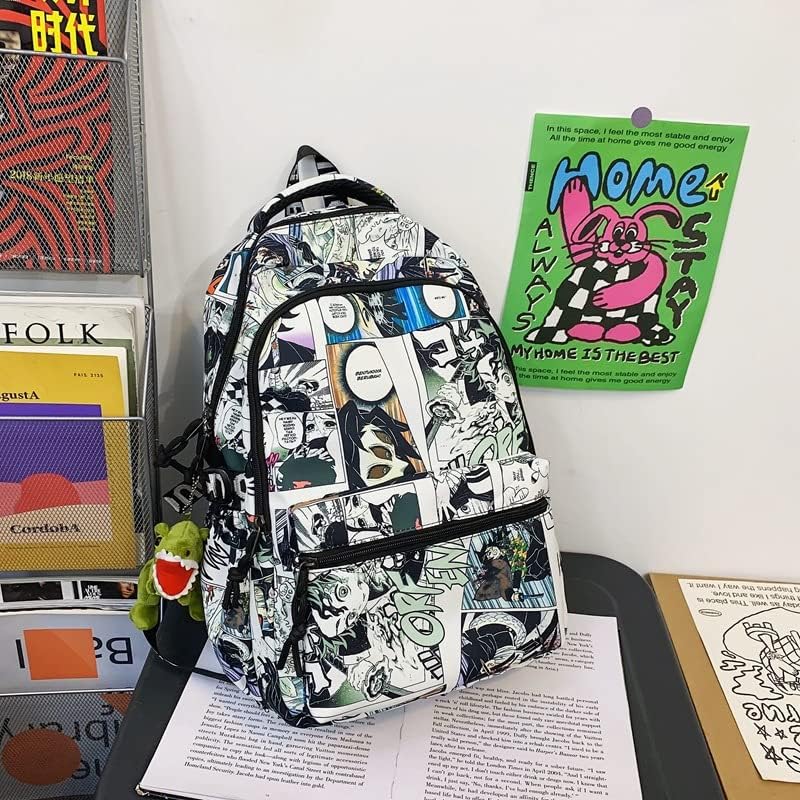 Marketair Anime Sırt Çantası laptop çantası Büyük Rahat Sırt Çantası Cosplay Sırt Çantası seyahat sırt çantası baskılı
