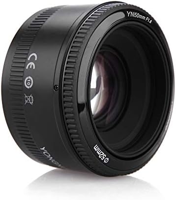 YONGNUO YN50mm F1. 8 Standart Başbakan Lens Büyük Diyafram Otomatik Odaklama Lens Canon EF Dağı Rebel DSLR Kamera