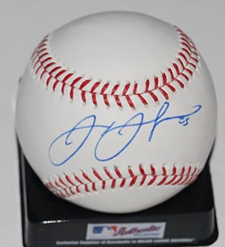 JOSH JOHNSON imzalı OML beyzbol * BLUE JAYS MİAMİ MARLİNS * COA İmzalı Beyzbol Topları ile imzalanmış