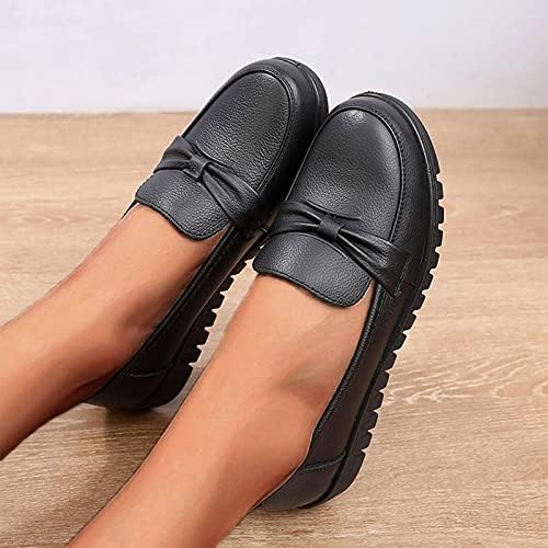 Kadınlar için Düz Kayma yürüyüş ayakkabısı Kadın Slip On Ayakkabı nefes alan günlük ayakkabılar Moda Açık Ayakkabı