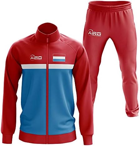 Airo Sportswear Lüksemburg Konsept Futbol Eşofman Takımı (Kırmızı)