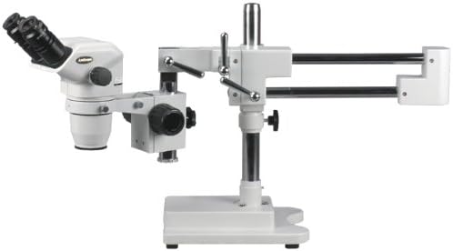 AmScope ZM-4BNY Profesyonel Binoküler Stereo yakınlaştırmalı mikroskop, ew10x Odaklama Oküler, 6.7 X-90X Büyütme,