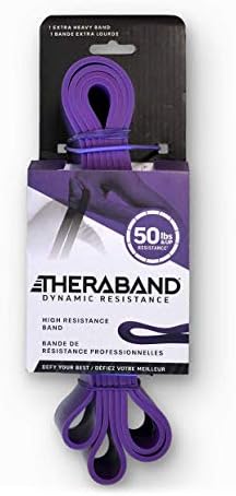 THERABAND Yüksek Direnç Bandı, Esnekliği Artırmak için Elastik Süper Bantlar, Yaralanma Rehabilitasyonu ve Tam Vücut