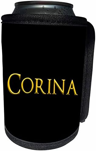 ABD'de 3dRose Corina çekici kız bebek adı. Sarı. - Şişe Sargısını Soğutabilir (cc-362406-1)