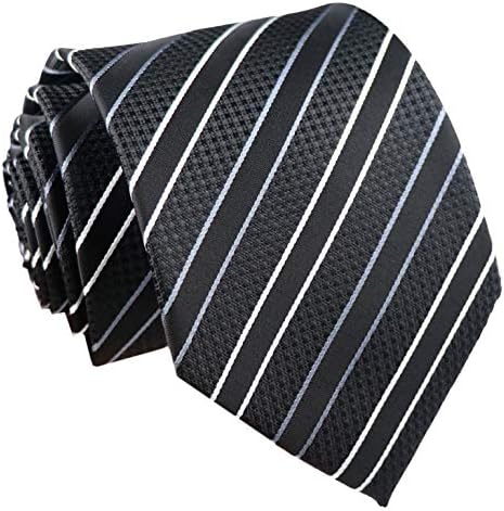 Kıhatwın erkek Şemsiye Kontrol Şerit Bağları Desen İş Resmi Tasarımcı Kravatlar 3.15