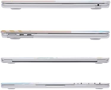 MOSISO MacBook Air 13.6 inç Kılıf ile Uyumlu 2022 2023 Yayın A2681 M2 Çip ile Dokunmatik KİMLİK, Plastik Sanatsal