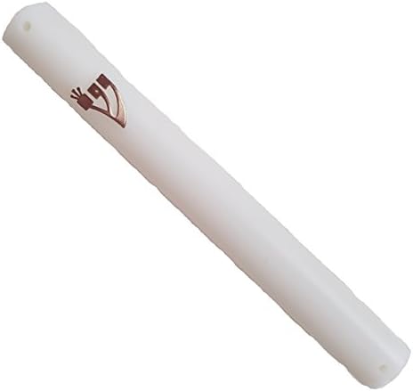 Plastik beyaz mezuzah kılıf 5.5/14.5 cm ileshin tasarım ihtiyaçları 12 cm kaydırma