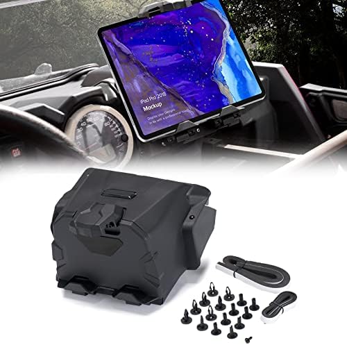 HAKA SERT Elektrikli Cihaz Tablet Tutucu Polaris RZR XP 1000 / XP 4 1000 2014-2018, telefon İpad GPS Tutucu Bağlar