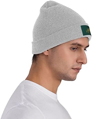Parndeok Clarkson Üniversitesi Logo Unisex Yetişkin Örgü örgü Şapka Kap Erkekler Kadınlar için Sıcak Rahat Şapka Kap