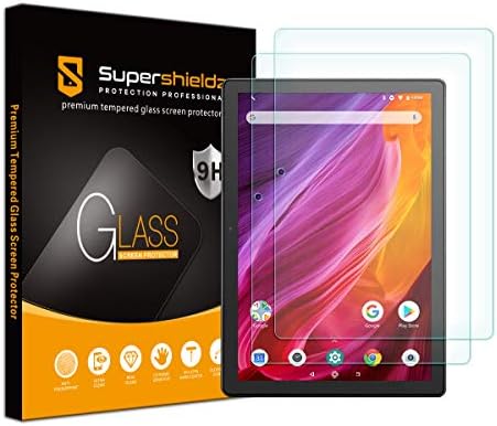 (2 Paket) Supershieldz için Tasarlanmış Ejderha Dokunmatik K10 Tablet ve Not Defteri K10 Tablet (10.1 inç) ekran Koruyucu,