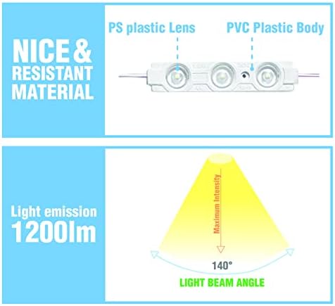 LED Vanity Şerit ışığı, 3 Uçlu Ekstra kısılabilir