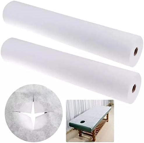 Bzbuy Tek Kullanımlık Masaj Masası Levhalar (4'lü Paket) dokunmamış 30 g/m2 Yüz Delikli Emici Rahat Kalın ve Dayanıklı