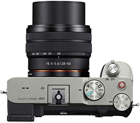 Sony Alpha 7C Tam Çerçeve Aynasız Fotoğraf Makinesi-Sony FE 40mm F2.5 G Tam Çerçeve Ultra Kompakt G Lensli Gümüş (ILCE7C/S)
