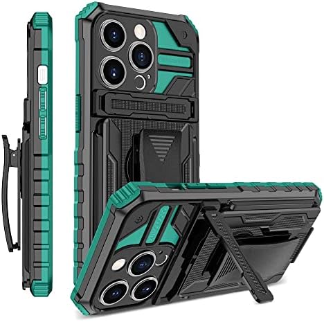 Telefon Kılıfı OPPO Realme C12 Kılıf ile uyumlu 360° Dönme Kemer Klipsi Kılıfı Kılıf,Askeri Sınıf Koruma Kickstand