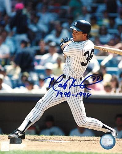 Matt Nokes İmzalı 8x10 Fotoğraf New York Yankees AIV AA21391 - İmzalı MLB Fotoğrafları