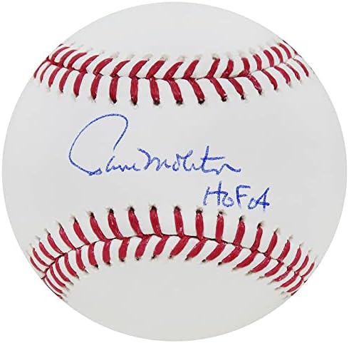 Paul Molitor, HOF'04 İmzalı Beyzbol Toplarıyla Rawlings Resmi MLB Beyzbolunu İmzaladı