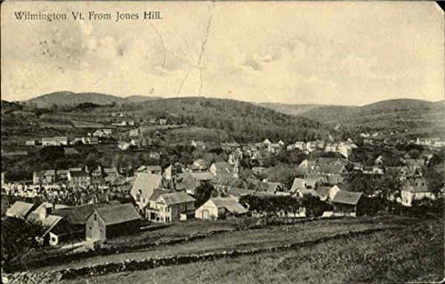 Wilmington Vt. Jones Hill Wilmington'dan, Vermont VT Orijinal Antika Kartpostal