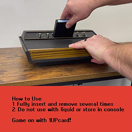 1UPcard™tarafından Atari 2600 Video Oyun Sistemi ile Uyumlu Konsol Temizleyici