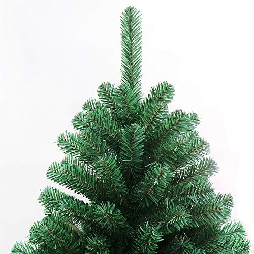 ZPEE Katlanır noel dekoru Noel Ağaçları, PVC Metal Yapay Noel Çam Ağacı, Noel Ağacı Kapalı Açık Kolay Kurulum