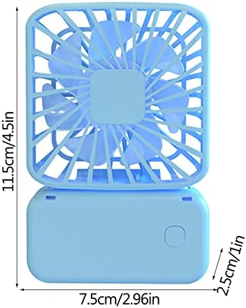 Aozhen Küçük USB masa fanı 3 Hızları Taşınabilir Masa Fanı Kişisel Mini Fan Küçük Soğutma Fanı USB Fişi ile 360 °