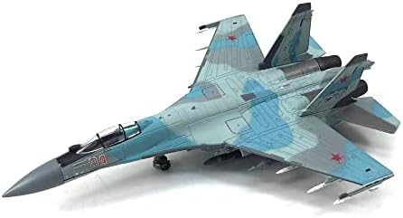 MOOKEENONE 1:100 Metal Mavi SU - 35 Süper Flanker Ağır Uçak Modeli Simülasyon Fighter Havacılık Askeri Bilim Sergi