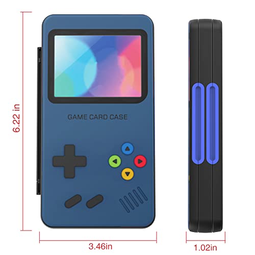 THELİFELİCİOUS Anahtarı Oyun Kartı Durumda Nintendo Anahtarı/Anahtarı OLED/Anahtarı Lite, Degrade Renk Astar Oyunları
