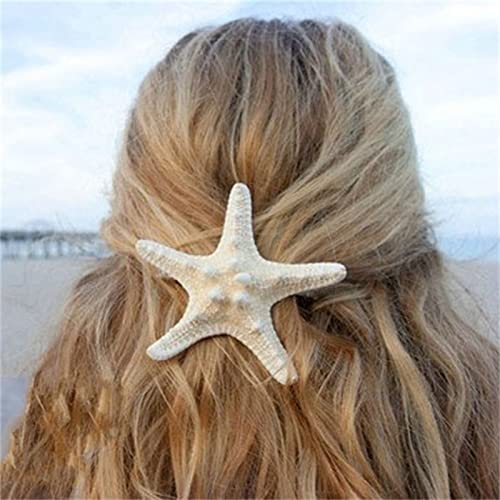 Saç Saç Kızlar Ve Reçine Kadınlar İçin Yıldız Adet Saç Klipleri Aksesuarları Klip Pimleri Plaj Denizkızı 3 Denizyıldızı