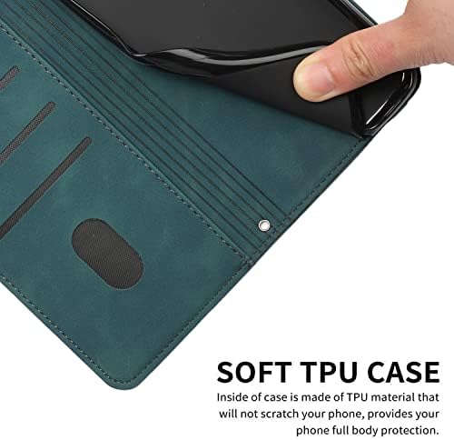 Koruyucu Kılıf Kabartmalı Desenle Uyumlu Oppo A9 2020 deri Cüzdan telefon kılıfı Kart Yuvası Tutucu Flip Telefon Kılıfı