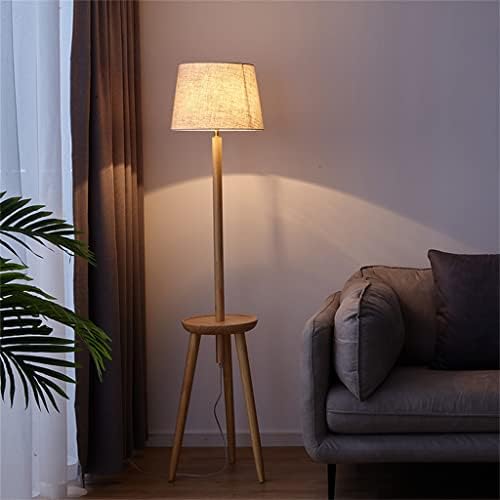LHLLHL yatak başı masa iskandinav zemin lambası oturma odası basit yatak odası japon dikey ışık