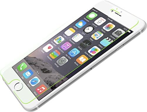 iPhone 6 Plus/6s Plus için candywirez Temperli Cam Ekran Koruyucu - Neon Yeşili